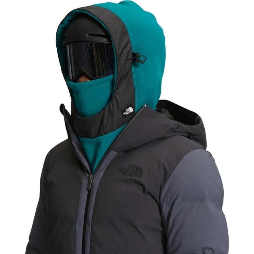 The North Face Whimzy Powder Hood in Black and Blue